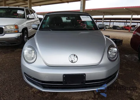 2013 Volkswagen Beetle 2.0L Tdi из США, поврежденный, VIN 3VW5L7AT7DM830716